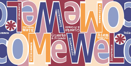 Asztali futó, Linclass – Vendégek és Barátok / 40 × 120 cm / 20 tekercs   [2]