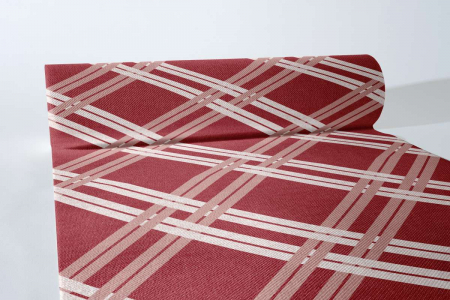 Asztali futó - Asztali futó Linclass - Fabio (bordeaux) / 40 cm x 24 m / 1 tekercs