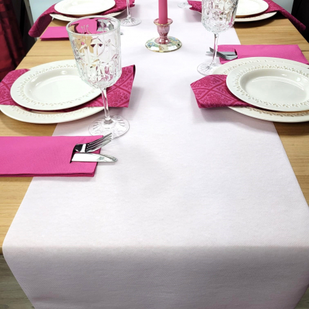 Asztali futó Linclass – Világos rózsaszín (pasztell rózsaszín) / 40 cm × 24 m / 1 tekercs [3]