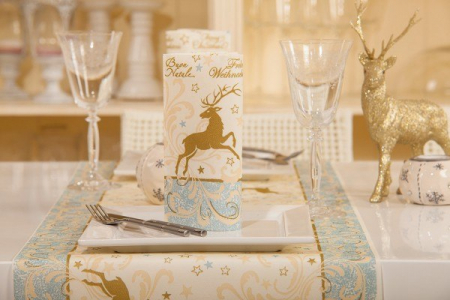 Karacsonyi asztalfuto, Linclass - Liroy / 40 × 24 cm / 1 db [1]