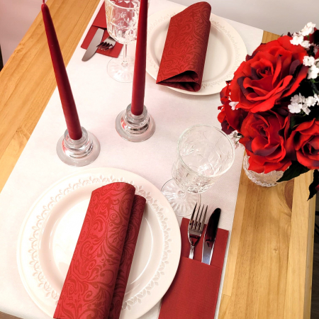 Asztali futó Linclass – White/ 40 cm × 24 m / 1 tekercs [2]