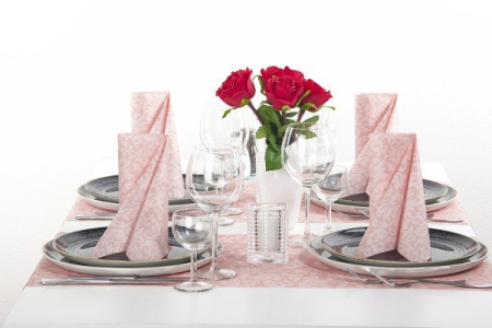 Asztali futó / asztali alátét, Linclass Mika / 40 cm × 4,8 m / 1 tekercs [5]