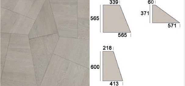 ParchetDecor Mosaico – parchet decorativ mosaic, geometric, premium [2]