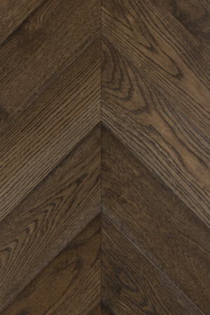 ParchetDecor Chevron - Parchet Chevron Bari – stejar Natur închis, periat, hardwax oil Osmo