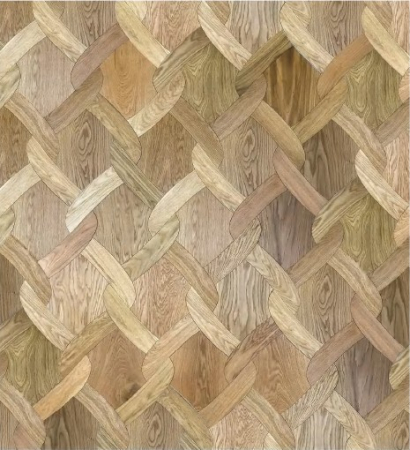 ParchetDecor Cosy Art - ParchetDecor Intreccio – parchet decorativ împletit, geometric, premium