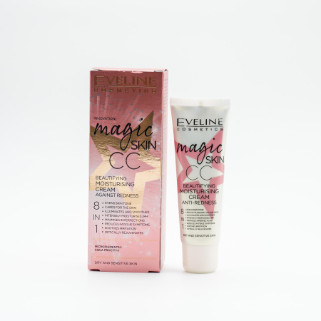 INGRIJIRE PERSONALA - Crema hidratantă 8 in 1 anti-roșeață Magic Skin CC