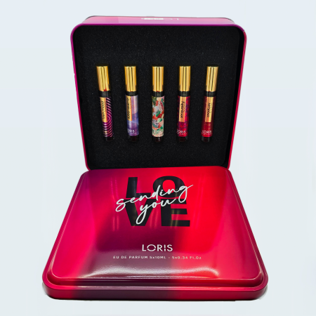 NOUTATI - Loris Set de 5 parfumuri x 10 ml pentru femei Valentine`s day