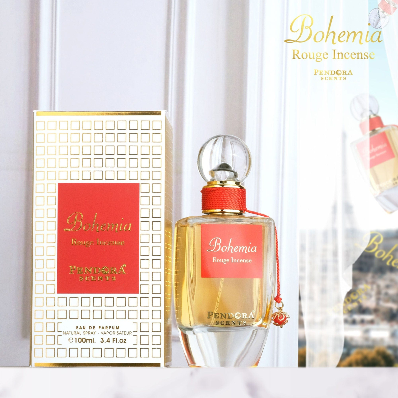 Bohemia Rouge Incense Eau De Parfum 100ml [2]