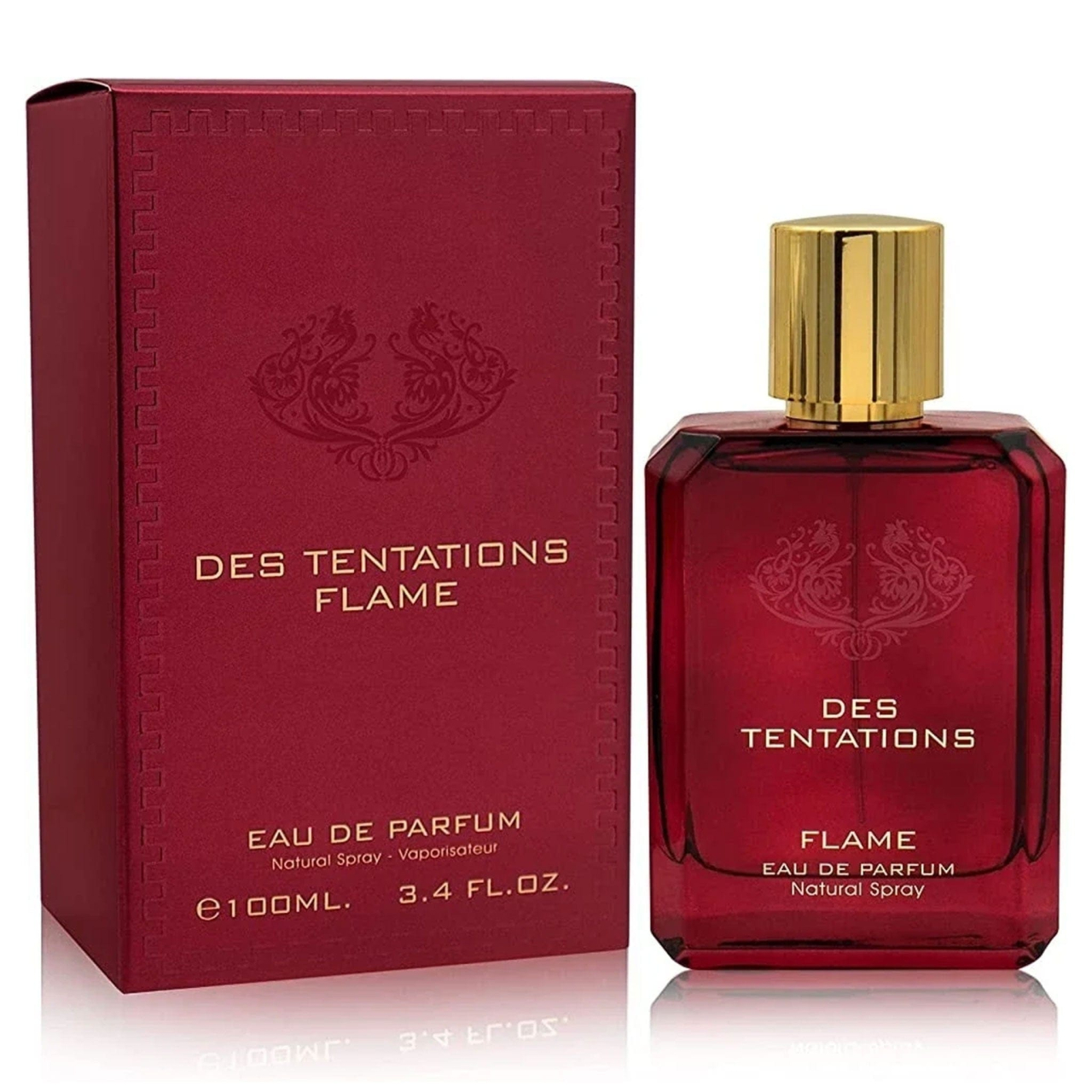 Des Tentations Flame by Fragrance World - parfum arabesc unisex - EDP - 100 ml [2]