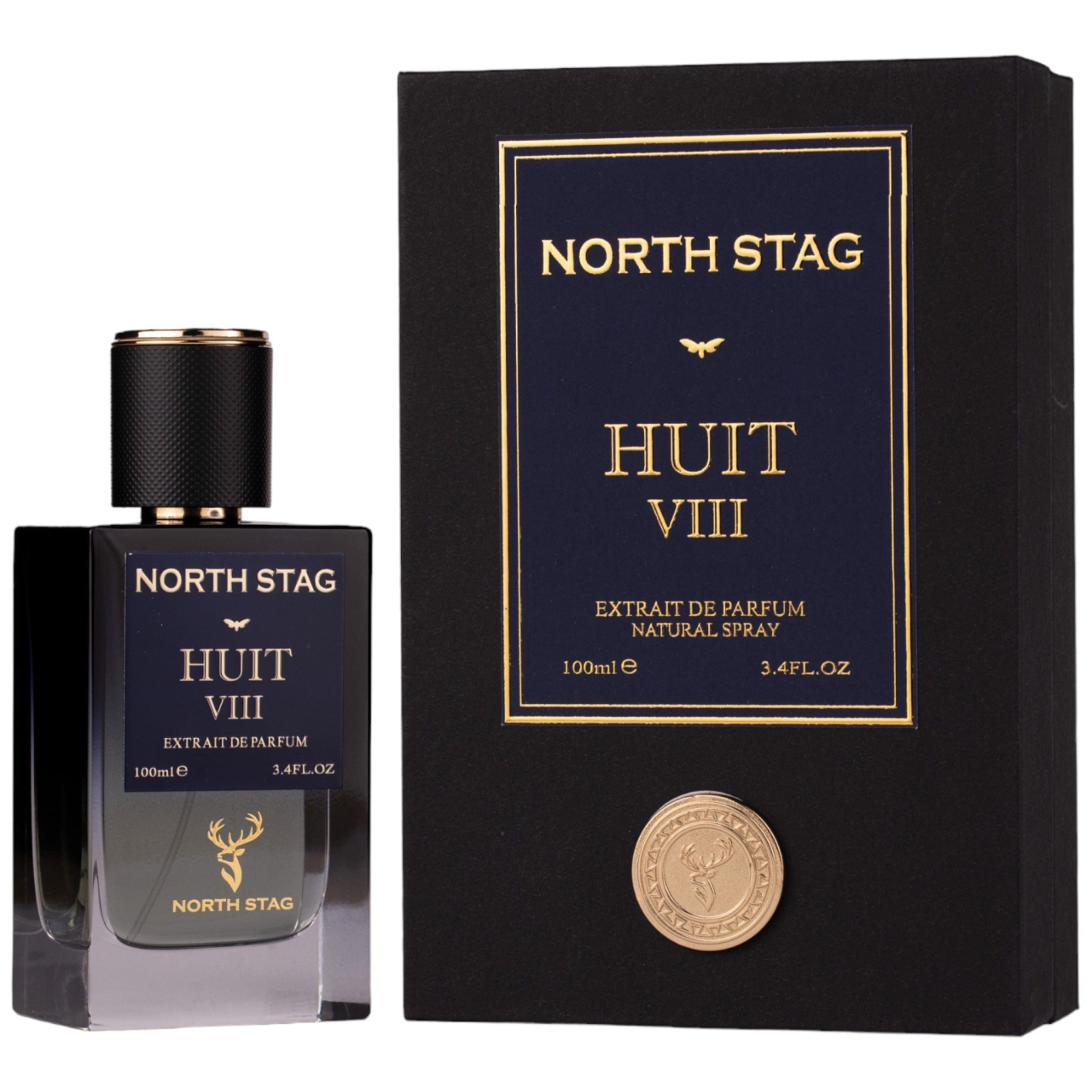 HUIT VIII by NORTH STAG - Extract de Parfum Barbati - 100 ml [3]