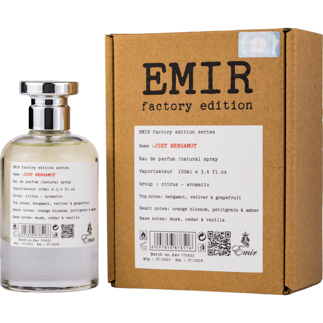 Just Bergamot Factory Edition Eau de Parfum 100ml [3]