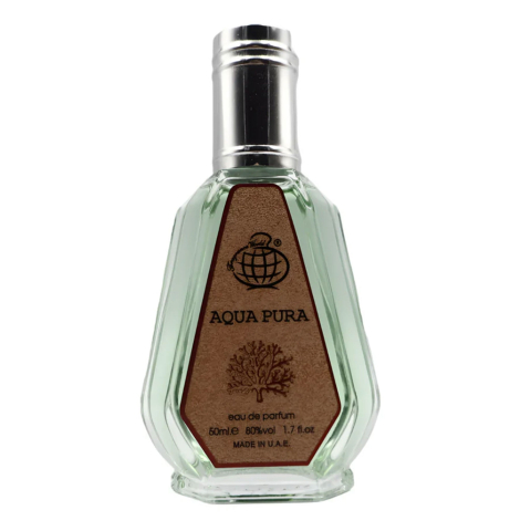 Parfumuri unisex - Aqua Pura by Fragrance World - parfum arabesc unisex - EDP - 50 ml