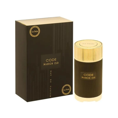 Parfumuri unisex - La Fede Code Marron Oud EDP 100ml
