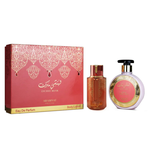 Fragrances gift sets - Lychee Musk Eau de Parfum 100ml + Body Lotion 300ml