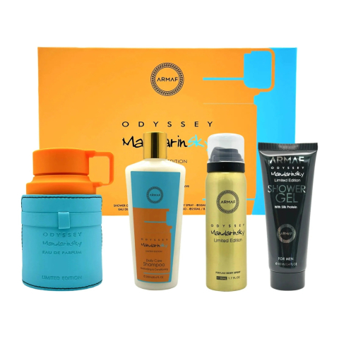 Fragrances gift sets - Odyssey Mandarin Sky Eau de Parfum 100ml + Shower Gel 100ml + Shampoo 250ml + Deo Spray 50ml
