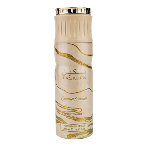 Parfumuri unisex - Taskeen Caramel Cascade by Paris Corner - Deo Spray - Unisex - 200ml