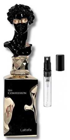 DECANTURI - Decant  Lattafa His Confession Men EDP