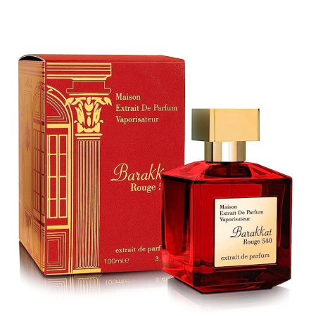 Note - Parfum Fragrance World Barakkat Rouge 540 Extrait Unisex 100ml