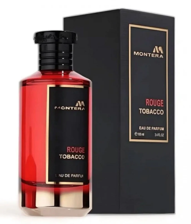 Parfumuri Unisex - Fragrance World Montera Rouge Tobacco Men EDP 100ml parfum barbati tutun