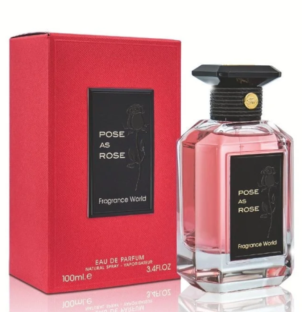 Violeta - Fragrance World Pose As Rose Unisex EDP 100ml