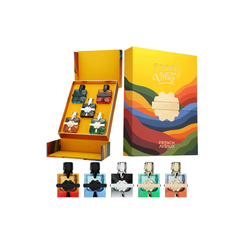 French Avenue - French Avenue Aromatix Summer Vibe Blue Collection Set Unisex EDP 5x 30ml