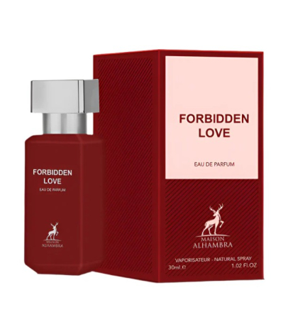 Maison Alhambra - Maison Alhambra Forbidden Love Eau de Parfum Unisex 30ml