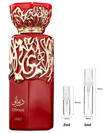 Mostre Reincarcabile - Sticluță transparentă reutilizabilă  cu  spray  și  capac  pentru Diwani Rabat  French Avenue