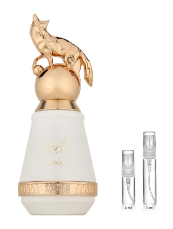 French Avenue - Sticluță transparentă reutilizabilă cu spray și capac pentru  French Avenue Fierte Luna EDP