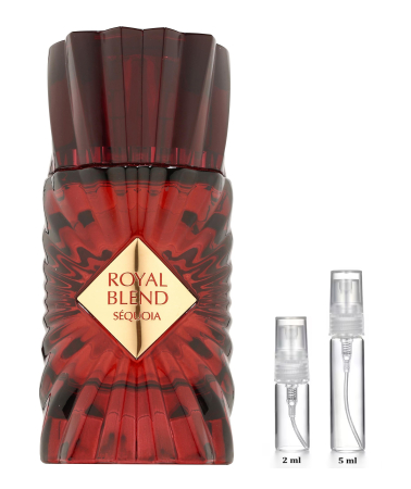 Brand - Sticluță transparentă reutilizabilă cu spray și capac pentru French Avenue Royal Blend Sequoia Extrait de Parfum Unisex