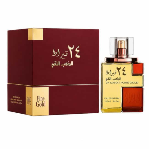 Parfumuri Arabesti - 24 Carat Pure Gold, Lattafa,  unisex, Parfum arabesc, 100ml