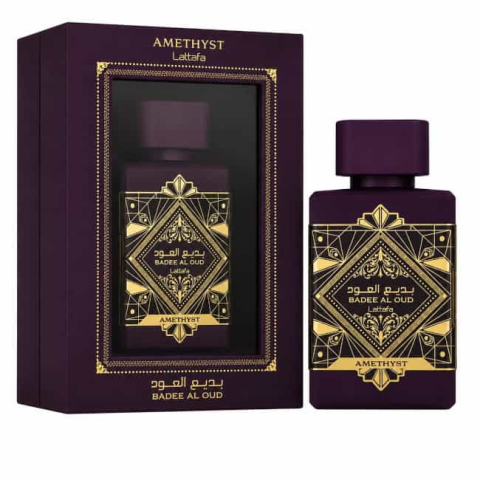 Parfumuri Arabesti Unisex - Bade'e Al Oud Amethyst, Lattafa, unisex, Parfum arabesc, 100ml