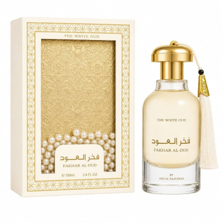 Parfumuri Arabesti Unisex - Fakhar Al Oud The White Oud, Ard Al Zaafaran, Unisex, Parfum Arabesc, 100ml