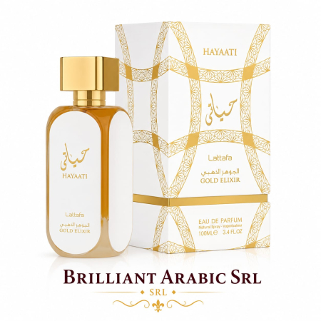Parfumuri Arabesti - Hayaati Gold Elixir, Lattafa, Unisex, parfum arabesc, 100ml