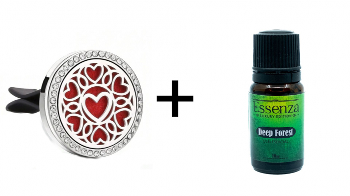 Mandala cu inima + Essenza Deep Forest [1]