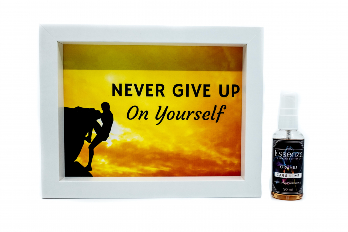Odorizant casa si birou Essenza Orchid 50 ml  + Tablou absorbant never give up [1]