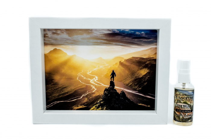 Odorizant casa si birou Essenza Vita Bella 50 ml  + Tablou absorbant Chasing the Light [1]