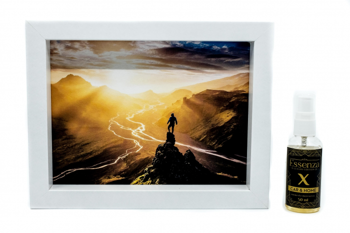 Odorizant casa si birou Essenza X 50 ml  + Tablou absorbant Chasing the Light [1]