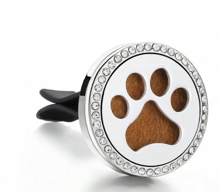 Difuzor arome cu clips - Difuzor auto animalute aromaterapie ulei esential  1