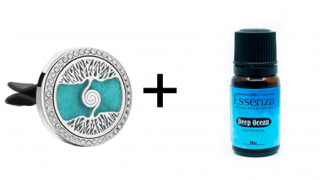 Difuzor arome cu clips - Uniune + Essenza Deep Ocean
