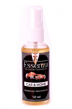 Odorizant casa si birou Essenza Black 50 ml  + Tablou absorbant happy hands [1]