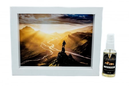 Seturi cadou - Odorizant casa si birou Essenza Black 50 ml  + Tablou absorbant Chasing the Light
