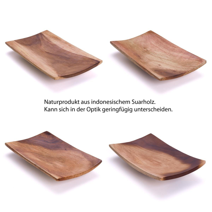 Bol din lemn de SUAR 46x28 cm - executat manual - decorativ [5]