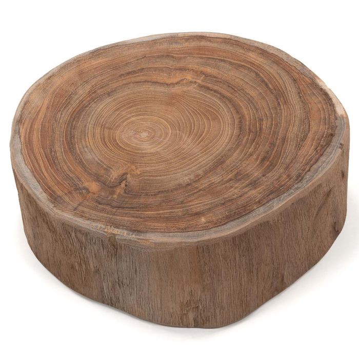 Bol din lemn de TEAK 28x27 cm - ideal pentru fructe - decorativ - lucrat manual [3]