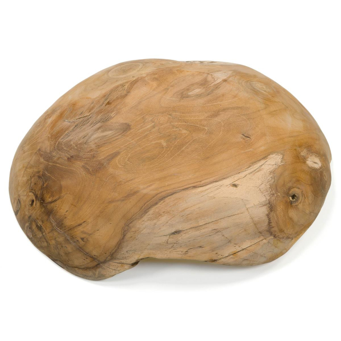 Bol din lemn de TEAK 30x30 cm - ideal pentru fructe, legume - decorativ - executat manual [4]