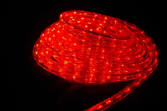 Furtun luminos cu LED 40 m - alb, rosu, albastru, galben [3]