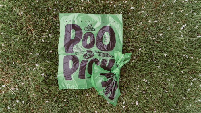 Punga igienica pentru caini POOPICK - 100% biodegradabil - 0% plastic, 0% petrol - 10 buc [3]