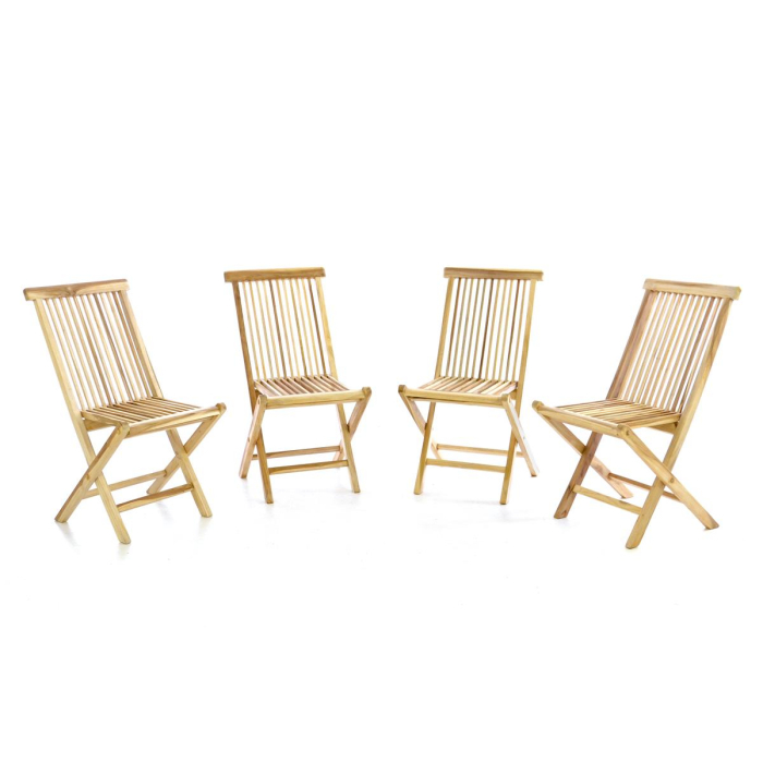Scaun pentru terasa din lemn TEAK -  pentru copii [5]