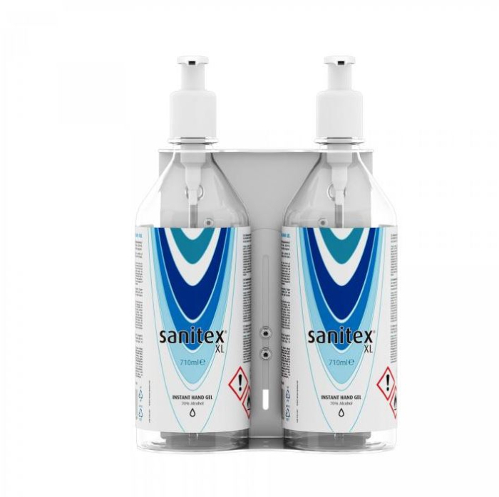 Suport cu picior TF STAND pentru SANITEX MVP touch free - alb vopsit in camp electrostatic [2]