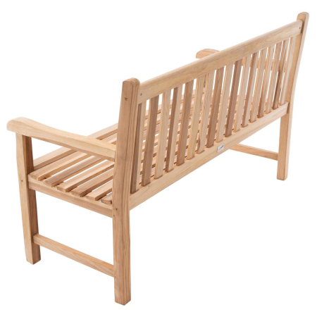 Banca gradina din lem de TEAK - 150cm, 3 locuri - lucrata manual [5]