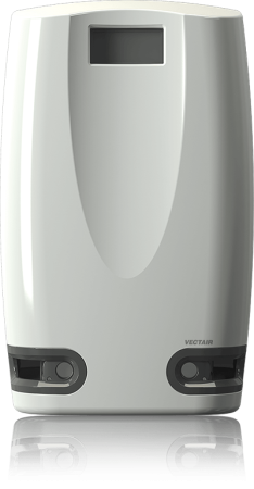 Dispenser odorizare VIBE - prin retea vibratoare - culoare alb [1]